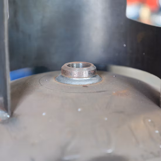 Machine de soudure de clôture de ligne de fabrication de corps d'équipements de fabrication de cylindre de gaz de GPL de 12.5kg/15kg